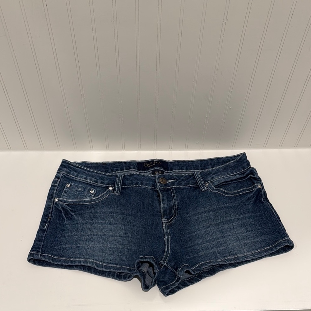 Denim Blue Women's Shorts
